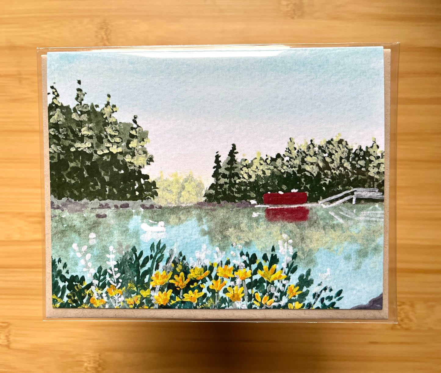 Lamprey River/ Schanda Park Notecard | Newmarket, NH