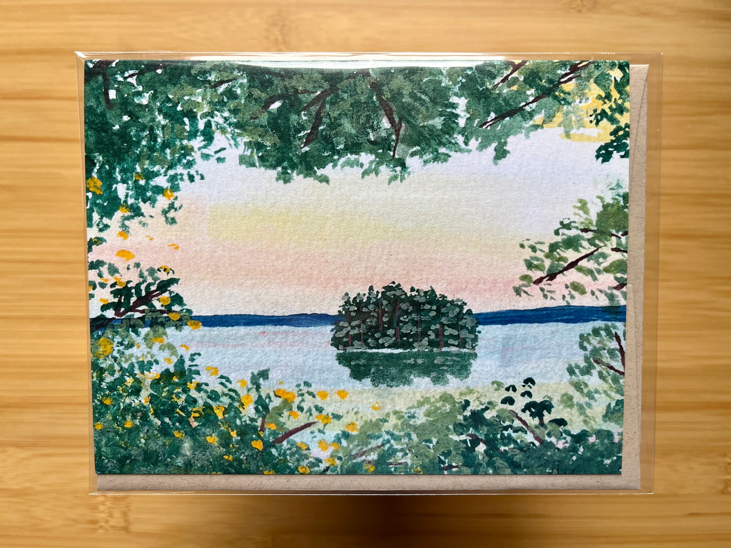 Adams Point Notecard | Durham, NH