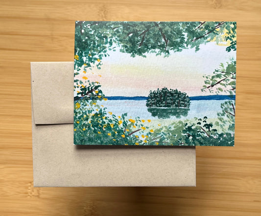 Adams Point Notecard | Durham, NH