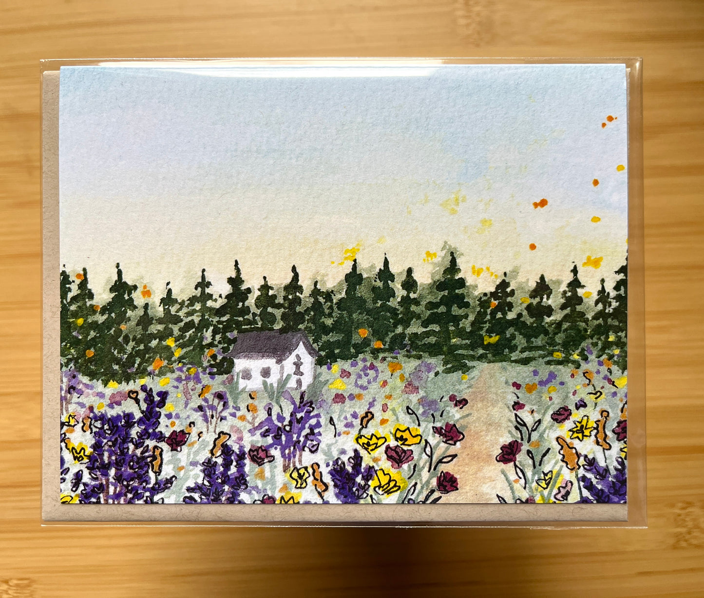 Wagon Hill Notecard | Durham, NH