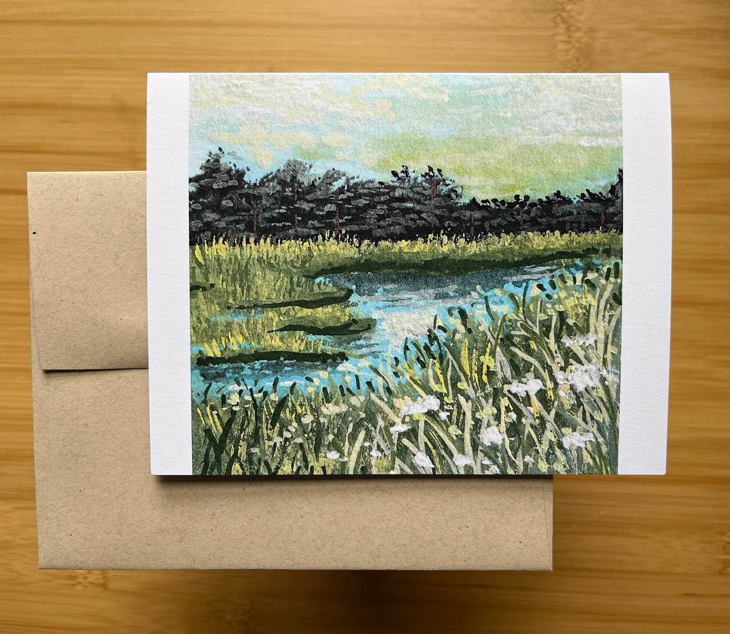 Lubberland Creek Notecard | Newmarket, NH